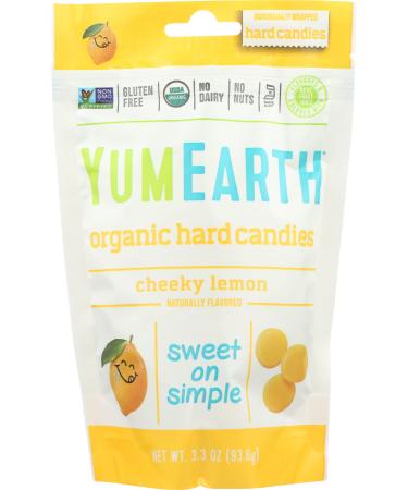 YumEarth Organic Hard Candies Cheeky Lemon 3.3 oz (93.6 g)