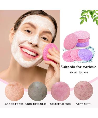 Buy Upgrade Turmeric Kojic Acid Pads - 2024 Compressed Facial Sponges for Daily Cleansing & Exfoliating - Reusable Makeup Remover Pads (20pcs) | International Shipping Available - Buy Online on GoSupps.com