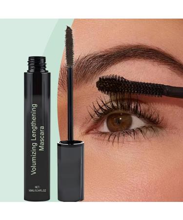  G n rique Volumizing Mascara Curling Mascara 10 ml Waterproof Lengthening Smudge-Proof All Day Wear Natural Lash Enhancer for Fuller Look Classic Black Eye Makeup Women Teen Girls - Buy Online on GoSupps.com