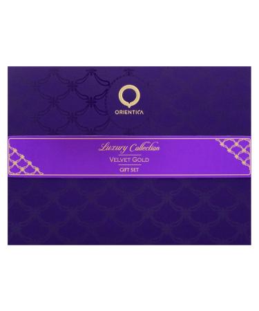 Orientica Velvet Gold for Women - 4 Pc Gift Set 2.7oz EDP Spray 2 x 0.33oz EDP Spray 0.25oz EDP Spray - Buy Online on GoSupps.com