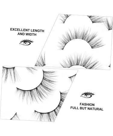 Beaupretty 7 Pairs Three-dimensional False Eyelashes Makeup False Eyelashes Fiber False Lashes Cosplay Fake Eyelashes Thick Eyelash Makeup 6d Dense Artificial Fiber - Buy Online on GoSupps.com
