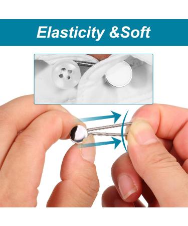 24-Piece Elastic Collar Extenders Set for Shirt, Pants, Dress - Willbond - Buy Online on GoSupps.com