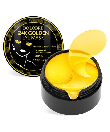 Under Eye Patches - Collagen Eye Masks for Eye Care - 60 Pcs Eye Gels for Dark Cirlce Puffiness Refresh Revitalizing Travel Wrinkles