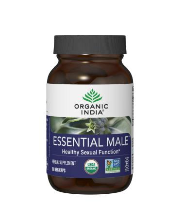 Organic India Essential Male Healthy Sexual Function 60 Veg Caps