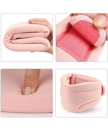 Folpus Neck Support Bandage - Soft Sponge Neck Brace for Men Women & Family | Stable Neck Support | Perfect for Car Use | Pink - Buy Online on GoSupps.com