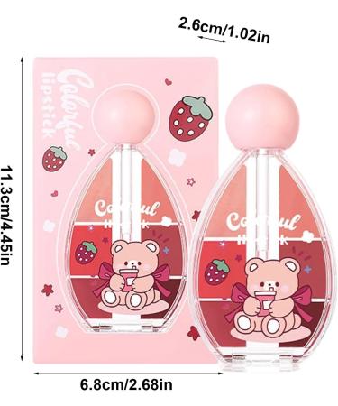 Palette De Gloss Pour Les L vres | Rouge L vres Brillant Hydratant Teint 6 Couleurs Brillant Teint Hydratant et R sistant la Transpiration - Pour Filles Adolescentes Cosm tiques - Buy Online on GoSupps.com