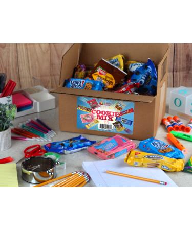 Deluxe Cookie Assortment - 25 Pack - Individually Wrapped - Oreos, Keebler, Sugar Wafers, Grandma's & More - Buy Online on GoSupps.com