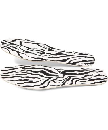Kaps Zebra Print Shoe Insoles for Women - 6 Pair Pack | Soft Touch and Comfortable Inserts | Stylish Design | Size 36 EUR / 5 US - Buy Online on GoSupps.com