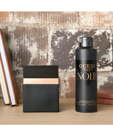 Guess Seductive Homme Noir 3.4 oz EDT Spray RETAIL Eau de Toilette 3.4 Fl Oz (Pack of 1) - Buy Online on GoSupps.com