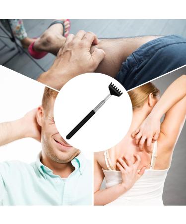 High-Quality Stainless Steel Back Scratcher - Extendable 20-68cm for Itching Relief with Padded Grip - Shop Internationally - Buy Online on GoSupps.com