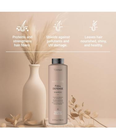 Lakm - Teknia Full Defense Shampoo 1000 ml - Buy Online on GoSupps.com