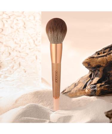 Buy Docolor Large Powder & Blush Brush - Vegan Cruelty-Free Makeup Essential for Setting Powder & Bronzer | Complete Coverage Fluffy Design Gift Box Included - International Shipping Available - Buy Online on GoSupps.com