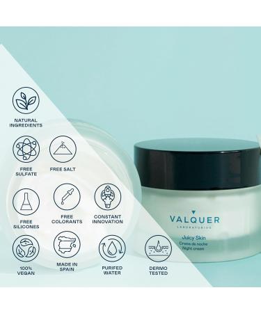  Valquer Laboratorios Valquer Laboratorios Moisturizing Day Face Cream with Bamboo Water and Hyaluronic Acid Super Moisturizing. 96% Natural Ingredients. All Skin Types - 50ml - Buy Online on GoSupps.com