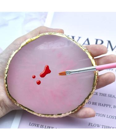 Resin Nail Art Palette with Brushes, Dotting Pens, and Stirring Rod - Nail Design Tools for Home Use - Buy Online on GoSupps.com