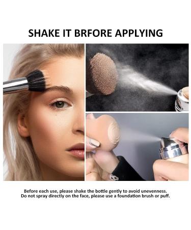Ownest Beauty KYDA AirBrush Foundation Spray Silky Mist Makeup for Flawless Nude Finish - Cruelty-free, Moisturizing Formula - Buy Online on GoSupps.com