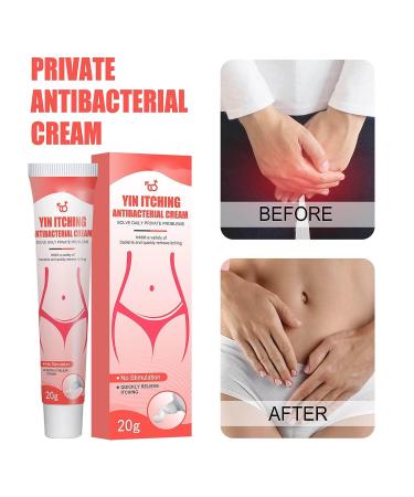 2pcs 0.7oz Private Parts Itch Relief Cream for Women - Feminine Health Care Solution - Buy Online on GoSupps.com