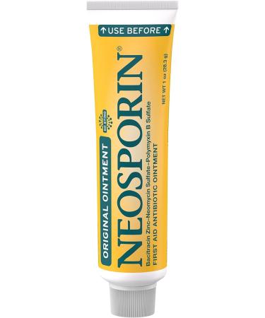Neosporin Original First Aid Antibiotic Ointment - Wound Care Infection Protection & Scar Minimizer 1 oz for Minor Cuts Scrapes & Burns - Buy Online on GoSupps.com