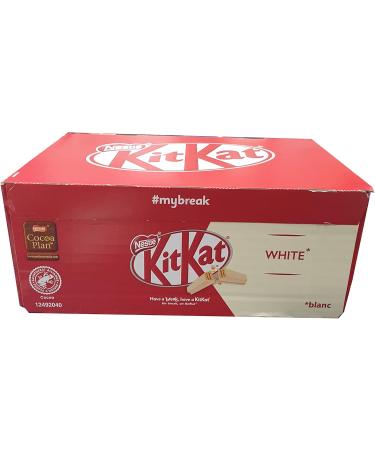  KitKat Nestl KitKat White 41 g - Pack of 24 - Buy Online on GoSupps.com
