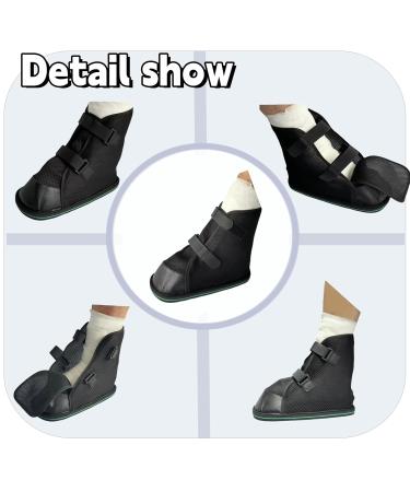 Post Op Shoe for Broken Foot | Adjustable Medical Walking Boots & Fracture Shoes for Foot Injuries | Orthopedic Rehabilitation Cast Shoes in Size S - Summer Collection - Buy Online on GoSupps.com