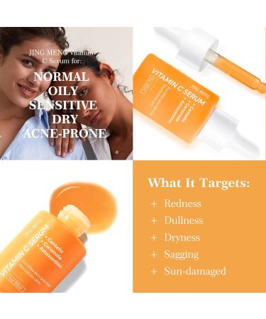 Vitamin C Liposomal Face Serum - Calming Soothing Anti-Aging Treatment with Centella Asiatica & Ceramide for Radiant Even Skin Tone - 100% International Shipping - Buy Online on GoSupps.com