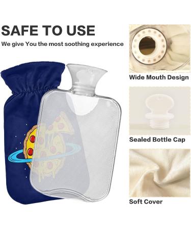 Buy MIT TIVE Transparent Heat Bottle 1L | NAANLE Pizza Planet for Pain Relief & Warmth | Ideal for Bed & Hand Warmers - Fast International Shipping - Buy Online on GoSupps.com