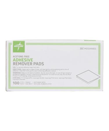 Medline Adhesive Remover Pad, Acetone-Free, Sterile 2-Ply, 1000 Count - Pack of 10 - Buy Online on GoSupps.com