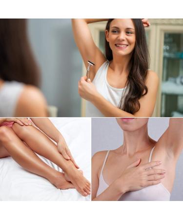 Frcolor 8PC Bartschneider Gift Blades - Friendly Razor Griff for Men & Women | Wood Color Removal Friseur | Stainless Steel Manual Razors (13x4cm 2 Pcs) - Buy Online on GoSupps.com