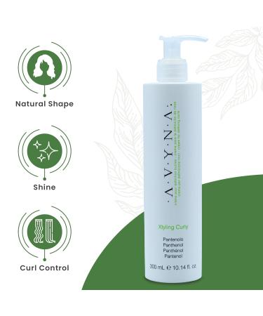 Avyna Xtyling Curly Curl Cream - Define Waves & Curls | 10.14 Fl. oz. - International Shipping Available - Buy Online on GoSupps.com