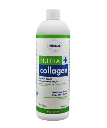 Medelys Nutra Collagen Liquid collagen - For Skin Joints Bones Hair - 500 ml