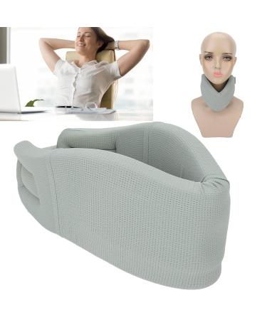 Neck Brace Foam Cervical Collar Soft Neck Support Relieves Pain Pressure in Spine Wraps Aligns Stabilizes Vertebrae Can Be Used During Sleep(M) - Buy Online on GoSupps.com