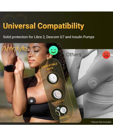 Universal CGM Adhesive Patches 20+1 Pack | Waterproof Snag Proof Long-Lasting for Libre 2 Dexcom G7 & Medtronic/Tandem - Buy Online on GoSupps.com
