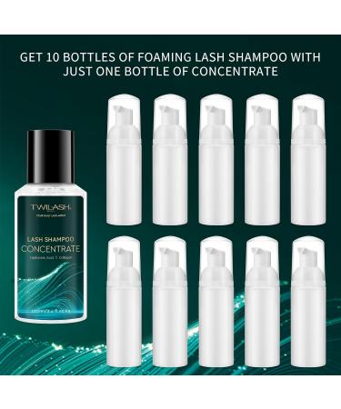 Lash Shampoo Concentrate 100ml | Deep Cleanse & Hydration for Sensitive Eyes & Lash Extensions | 6 Fragrances Available | International Shipping - Buy Online on GoSupps.com