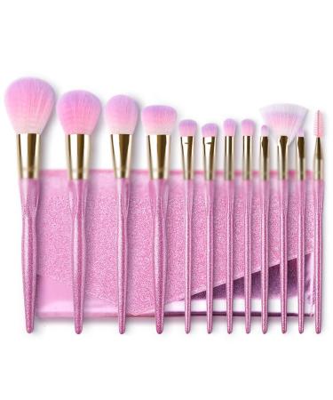 12pc Makeup Brush Set Complete Powder Brush Eye Shadow Brush Tool