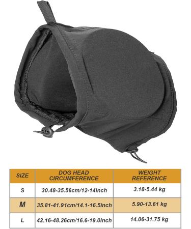 Vespers Dog Ear Pain Noise Protection | Calming Headphones & Earmuffs for Fireworks - Winter Dog Head Wraps - Buy Online on GoSupps.com