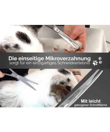 Premium 8-Inch Soling Fur Shear Scissors for Dogs & Cats - Made in Germany Stainless Steel Perfect for Pet Fur Care - Buy Online on GoSupps.com