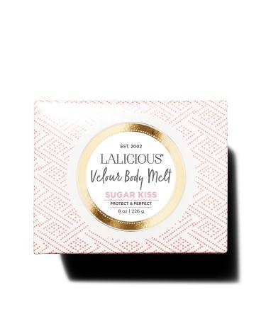 LaLicious Sugar Kiss Velour Body Melt - 8oz Multitasking Skin Moisturizer with Macadamia and Coconut Oil - Shave Gel & Mask for Hair, Scalp, Hands, Feet - Prevents Stretch Marks - Buy Online on GoSupps.com