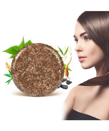 Refresspro Hair Darkening Shampoo Bar Set Black Darkening Hair Shampoo Bar ShouWu Shampoo Soap (1Pcs)