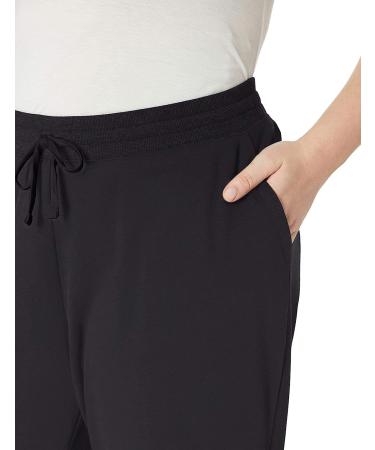 Amazon Essentials Women's French Terry Fleece Sweatpant | Black Medium | Plus Size Option - Buy Online on GoSupps.com