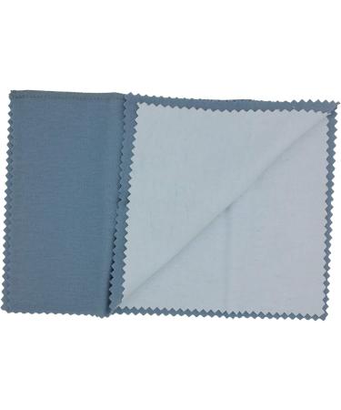 Premium Grey Jewelry Care Cloth for Gold Silver Sterling & Platinum - 8x10 Size | International Shipping Available - Buy Online on GoSupps.com