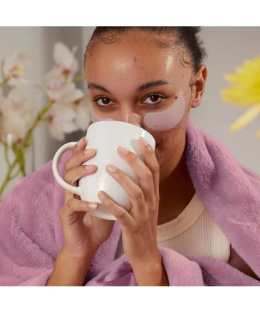 PEACE OUT Skincare Puffy Eyes | Biocellulose Under-Eye Patches for Puffiness & Dark Circles | Caffeine & Niacinamide (6 pairs) - Buy Online on GoSupps.com