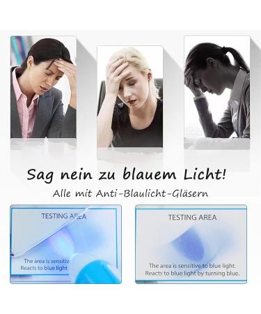 Viseng 3 Pack Retro Oversized Reading Glasses for Women - Blue Light Blocking Spring Hinge 3.0 Diopter Oval Readers - Buy Online on GoSupps.com