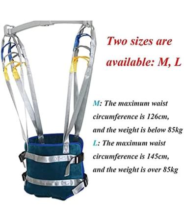Full Body Patient Lift Sling Medical Walking Standing Aids Carrier Divided Leg Sling Patient Lift Sling Adjustable Waist Design for Assisting Patients in Rehabilitation Walking Training Smal Small - Buy Online on GoSupps.com