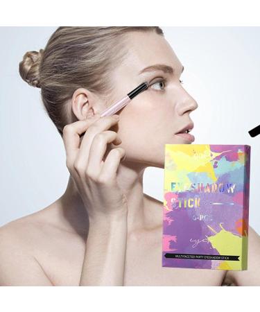 Creamy Shimmer Matte Eyeshadow Stick - Shimmer Matte Waterproof Eyeshadow Pencils - Cosmetic Makeup Eyeshadow Pencils for Women M/l 2 Teams - Buy Online on GoSupps.com