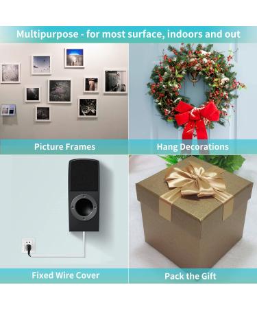 ZhiYo Double Sided Tape Heavy Duty 13.12 ft - Thickened to 0.08 in  Strong Sticky Tape Multipurpose Nano Tape  Removable & Traceless Wall Tape  Reusable Transparent Adhesive Tape  Poster Tape 13.12' x 0.6 x 0.08 - Buy Online on GoSupps.com