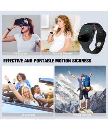 Motion Sickness Wristband - Adjustable Sea Band with Timer & Acupressure for Nausea Relief - Perfect for Morning Nausea Seasickness & Motion Sickness - Buy Online on GoSupps.com