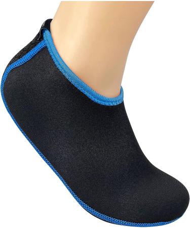 BorBorna 3mm Neoprene Socks - Blue Medium | Diving, Surfing, Sailing, Beach & Water Activities - Buy Online on GoSupps.com