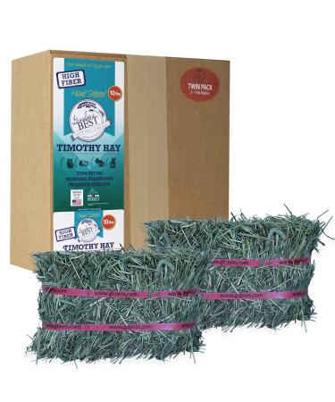 Grandpa's Best Timothy Hay Bale 10 Pound (Pack of 1)