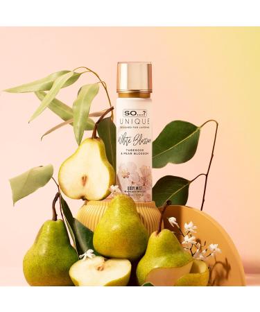 So Unique White Blossom Body Mist - Floral Vanilla Perfume for Women - Over 800 Sprays Lasting 6 Hours - Ideal Gifts for Women - 5.1 oz 5.1 Fl Oz (Pack of 1) White Blossom - Buy Online on GoSupps.com