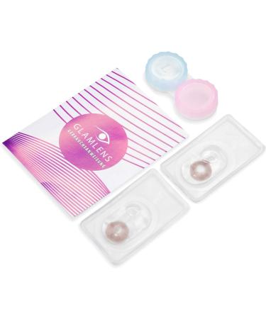 Buy Jasmine Choco Brown Premium Contact Lenses - Soft 3-Month Wear 2.50 Dioptria Includes Free Container - Buy Online on GoSupps.com
