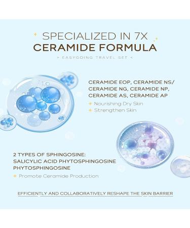 Travel Moisturizing Skin Care Kit Gifts for Women Teen Girls 4 Piece Mini Travel Size Skin Care Essentials Set with Facial Cleanser Cream Serum  - Buy Online on GoSupps.com